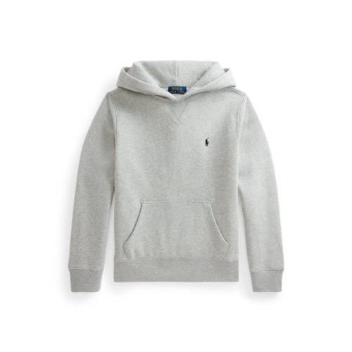 Polo Ralph Lauren Fleece Hoodie Str L - Grå Hættetrøjer hos Magasin