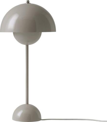 &Tradition Flowerpot VP3 Table Lamp Grå Beige Str H: 50 cm Ø: 23 cm - ...