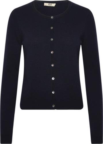 RM by Rosemunde Rmwsofia Wool LS Cardigan Kvinde Navy Cardigans Str L ...