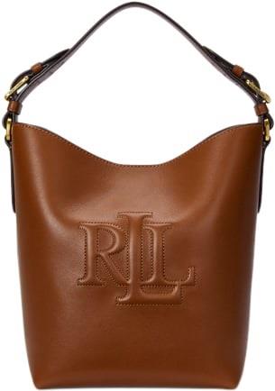 Lauren Ralph Lauren Natural Smth Leathrwitley MD Bk-bu One size - Skul...