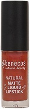 Benecos Liquid Lipstick Trust In Rust 5 ml - Flydende hos Magasin