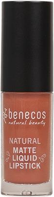 Benecos Liquid Lipstick  Kiss 5 ml - Flydende hos Magasin