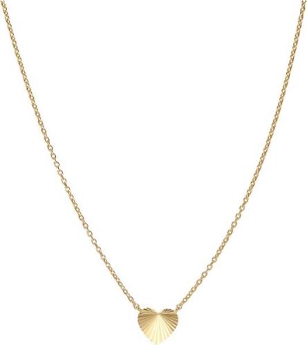 Jane Kønig Reflection Heart Necklace, Goldplated Sterling Silver One S...