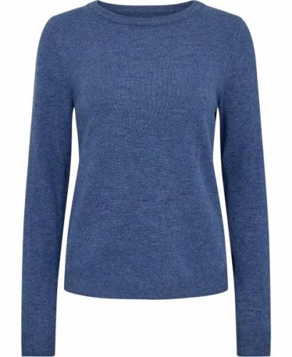 Magasin Myrna 1 RWS Strik Lambswool Kvinde Blue Copenhagen Melange Swe...