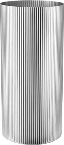 Georg Jensen Bernadotte Vase Stainless Steel Large S›Lv/rustfrit St†L ...