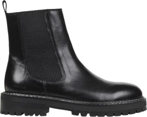 ANGULUS Støvle med Elastik Kvinde 1835/019 Sort/sort Chelsea Boots Str...