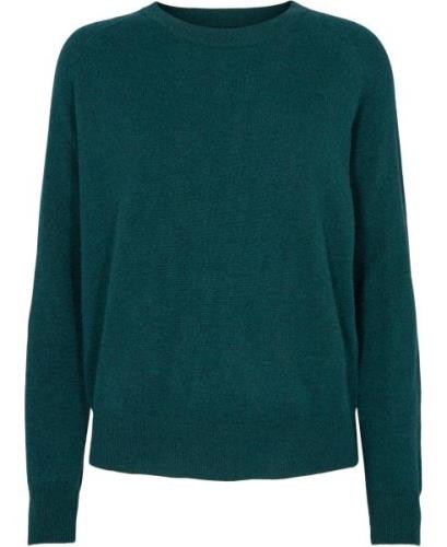 Magasin Mabel 2 100% Cashmere Kvinde Moss Green Sweaters Str S Cashmer...