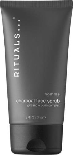 Rituals Homme Charcoal Face Scrub 125 ml - Ansigtspleje hos Magasin