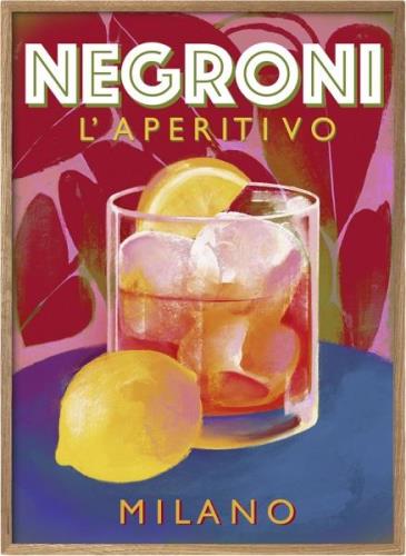 Poster & Frame Marco Marella Negroni Flerfarvet Str 30 x 40 cm - Plaka...