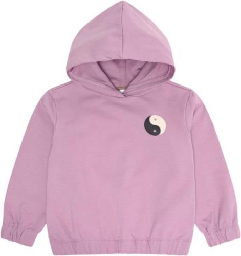 The New Tnlaura OS Hoodie Str 110-116 cm/5-6 år - Orchid Haze Hættetrø...