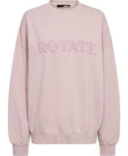 ROTATE Birger Christensen Sweat Logo Crewneck Kvinde Fairy Tale Sweats...