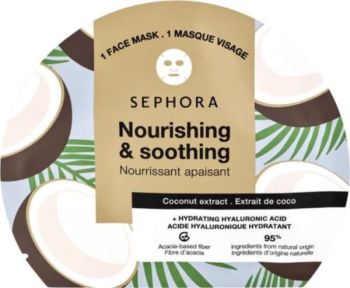 Sephora Collection Fiber Face Mask Matcha Tea x 1 - Ansigtsmaske hos M...