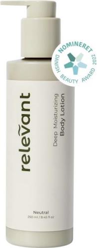 Relevant Deep Moisturizing Body Lotion (Fragrance Free) 250 ml - Creme...