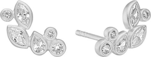 Julie Sandlau Treasure Earring Rhodium One size - Ørestikker hos Magas...