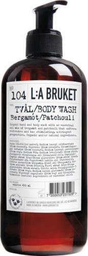 L:a Bruket Hand & Body Wash Bergamott / Patchouli 450 ml. 450 ml - Sho...