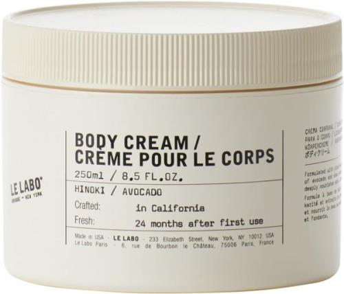 Le Labo Body Cream Hinoki 250 ml 250 ml - Cremer hos Magasin