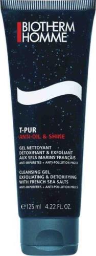 Biotherm Homme Tpur Salty Gel Cleanser 125 ml - Ansigtspleje hos Magas...