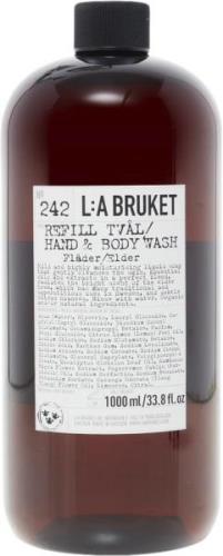 L:a Bruket Hand & Body Wash Elderflower 1000 ml - Håndsæbe hos Magasin