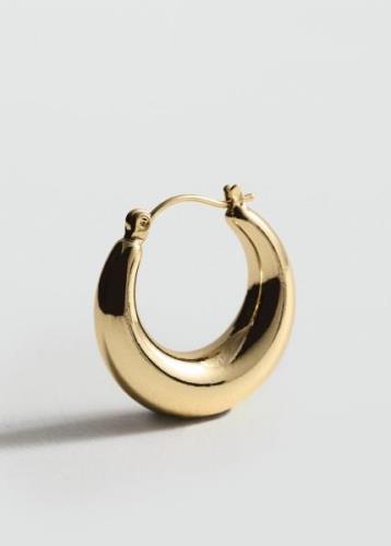 MANGO Volume Hoop Earrings U - Andet hos Magasin