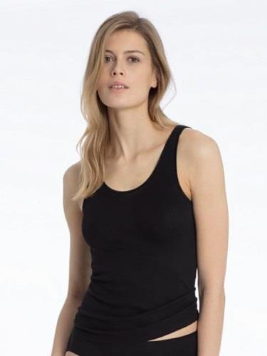 Calida Classic Light Tank top Undertrøjer Str L - Bomuld hos Magasin