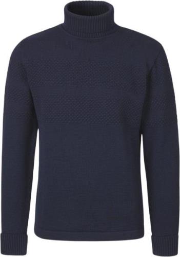 Mads Nørgaard - Copenhagen Wool Klemens Knit Mand Blå Turtlenecks Str ...