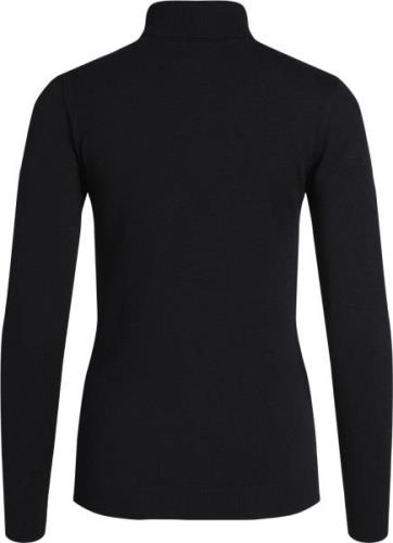 Object Objthess L/S Rollneck Knit Pullover Kvinde Black Rullekraver St...