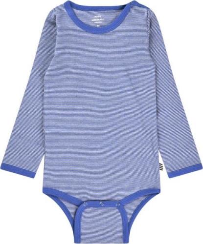 Mads Nørgaard - Copenhagen Soft Micro Striped Body Str 2 år - Blå+Stri...