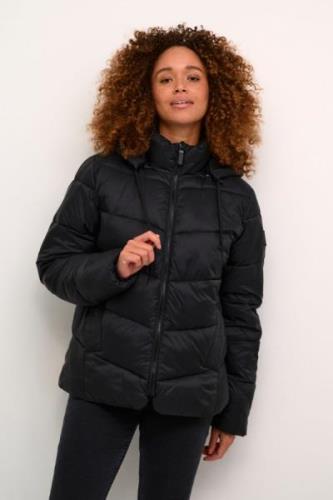 Kaffe Kasusanne Jacket Kvinde Black Deep Vinterjakker Str 40 - hos Mag...