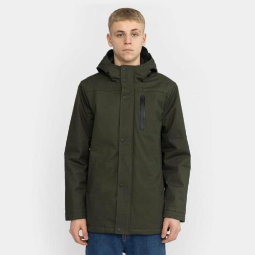 RVLT / Revolution Outdoor Parka Mand Army Vinterjakker Str L - hos Mag...