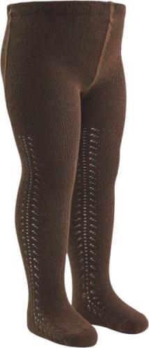 Müsli by Green Cotton Lace Stockings Baby Str 92/98 - Bark Strømpebuks...