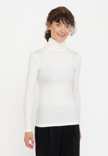 Soft Rebels Srfenja Rollneck Kvinde Snow White Rullekraver Str L - hos...