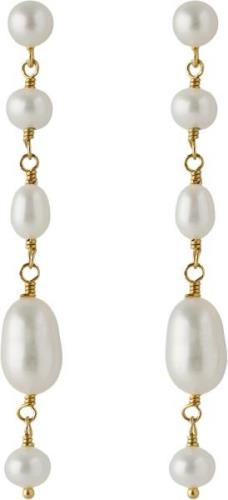 Pernille Corydon Jewellery White Dreams Earrings Length 45 mm One Size...