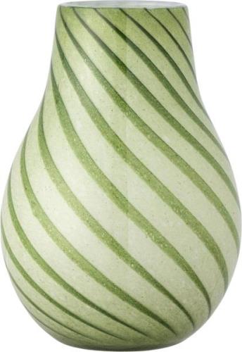 Bloomingville Leona Vase, Grøn, Glas Grøn Str D16,5xH23 cm - Vaser Gla...