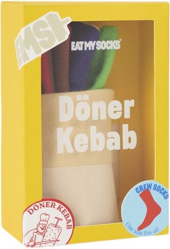 Eat My Socks Strømper Döner Kebab Ankelstrømper - Bomuld hos Magasin