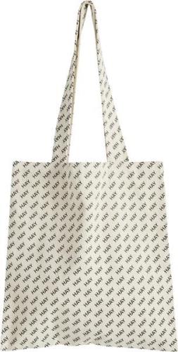 Hay HAY Logo Tote Bagblack W37 X L40 - Shoppere Bomuld hos Magasin