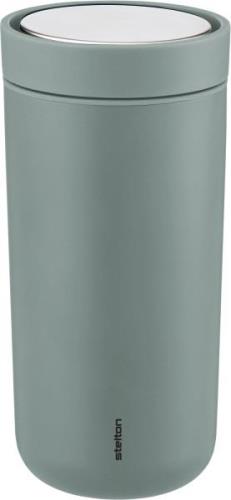 Stelton To Go Click Termokop 0.4 l. Dusty Green Dusty Green - To-go-ko...