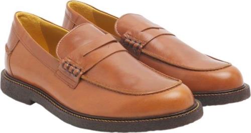 ANGULUS Loafer Kvinde 1838 Cognac Loafers Str 38 - hos Magasin