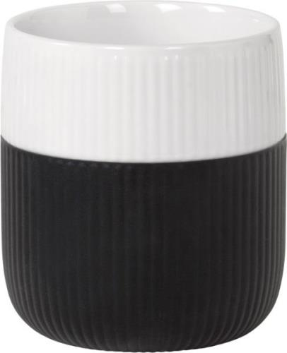 Royal Copenhagen Fluted Contrast Mug 35cl Jet Hvid - Kopper Uden Hank ...