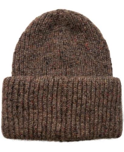 Magasin 7880 Only Eco Beanie Donegal 1266 Brown ONE SIZE Huer Silke