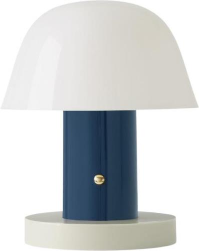 &Tradition Setago Jh27 Table Lamp Twilight/sand Str H 22cm Ø 23cm - Bo...