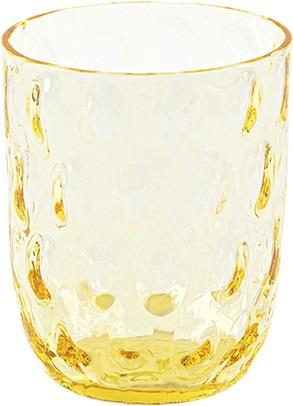 Kodanska Danish Summer Tumbler Big Drops Yellow Str H 9 x D 7 cm - 25 ...