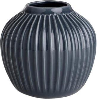 Kähler Hammershøi Vase 12,5 cm. Grå Str H:12,5 B:13,5 cm - Vaser hos M...