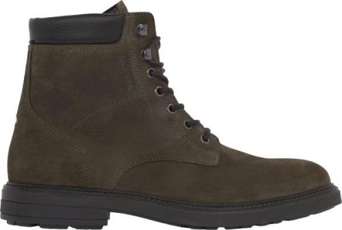 Tommy Hilfiger Hilfiger Outdoor Suede Boot Mand Warm Military Snørestø...