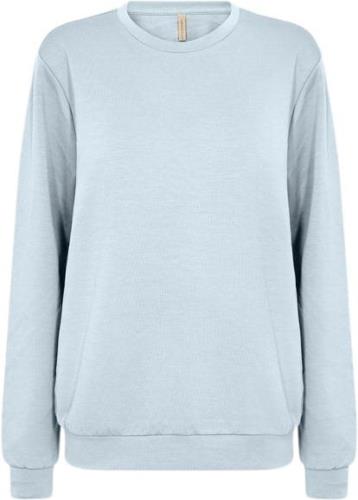 soyaconcept Scbanu 198 Sweatshirt Lyseblå Kvinde 6040 Lyseblå Sweatshi...