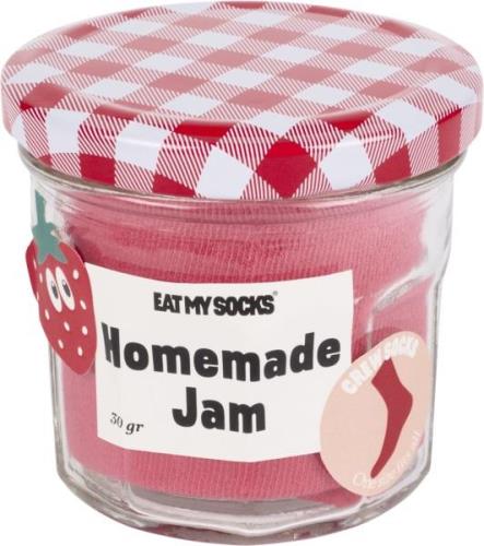 Eat My Socks Strømper Homemade Jam Strawberry Ankelstrømper Str 8 x 7 ...