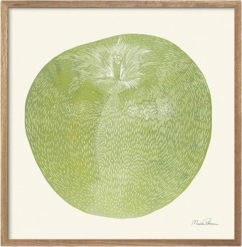 Poster & Frame Monika Petersen Art Prints Green Apple - Square Flerfar...