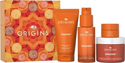 Origins Ginzing Glowing Essentials Julegaveæske - Hudpleje hos Magasin