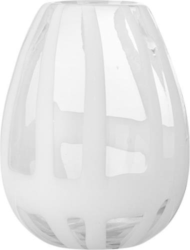 Bloomingville Cosmin Vase, Hvid, Glas Hvid Str ¯14xH18 cm - Vaser Glas...