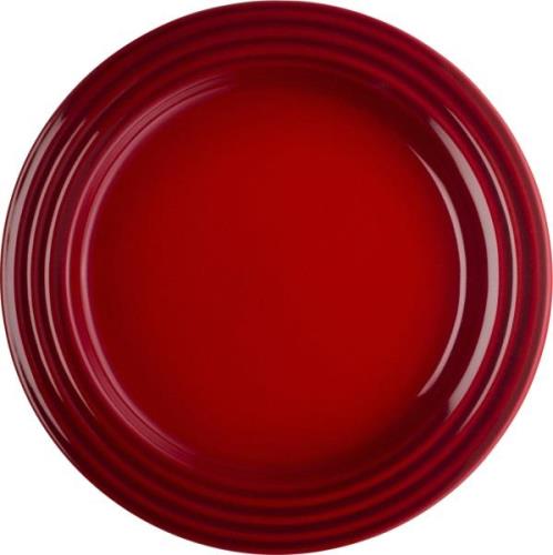 Le Creuset Tallerken 22cm Cerise Cerise Str 22 cm - Frokosttallerkener...