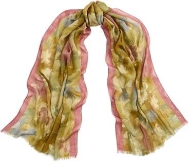 Lauren Ralph Lauren Woolpainterly Floral WRP One size - Halstørklæder ...